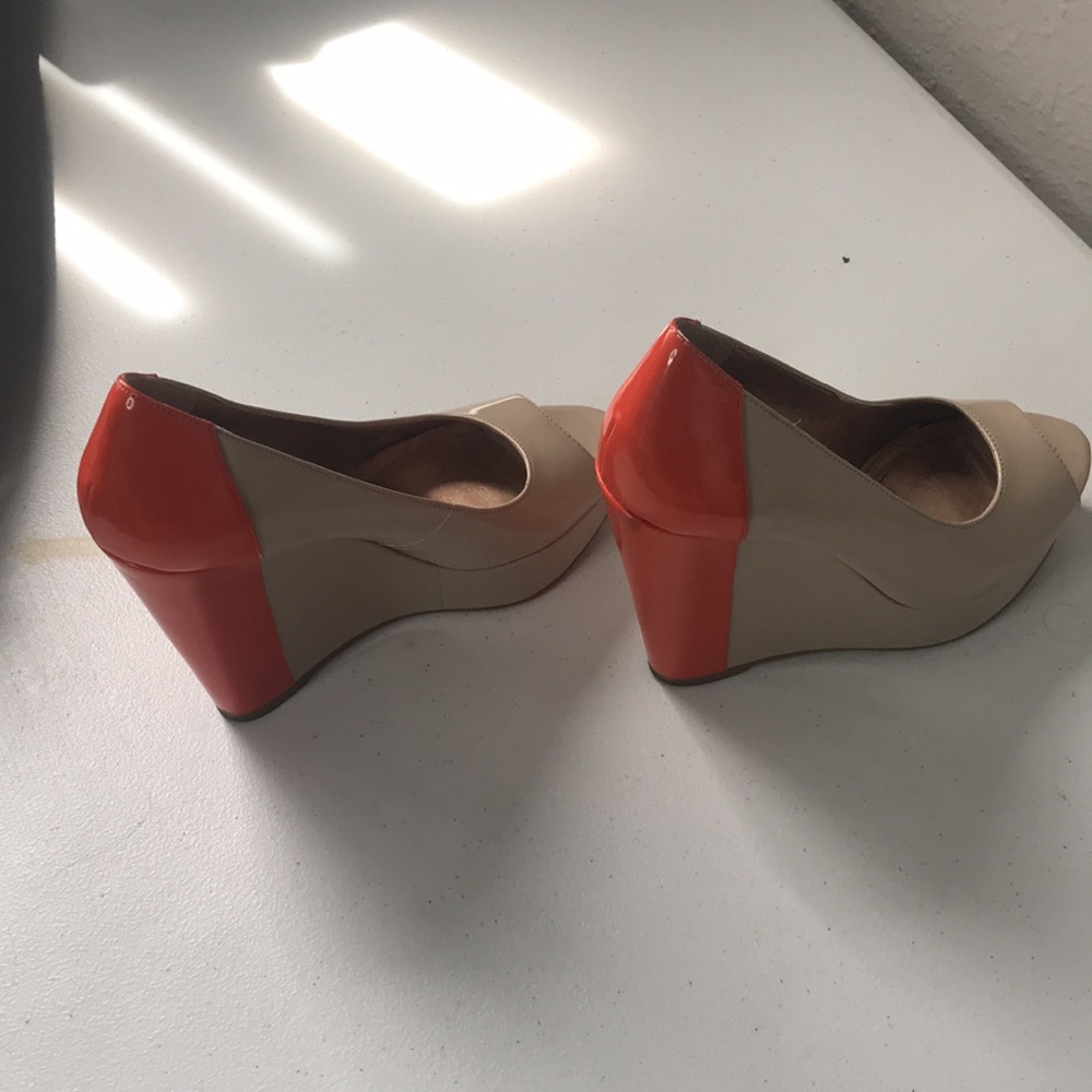 BCBGeneration platform wedges shoes